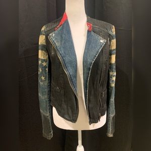 Multicolored Denim Jacket